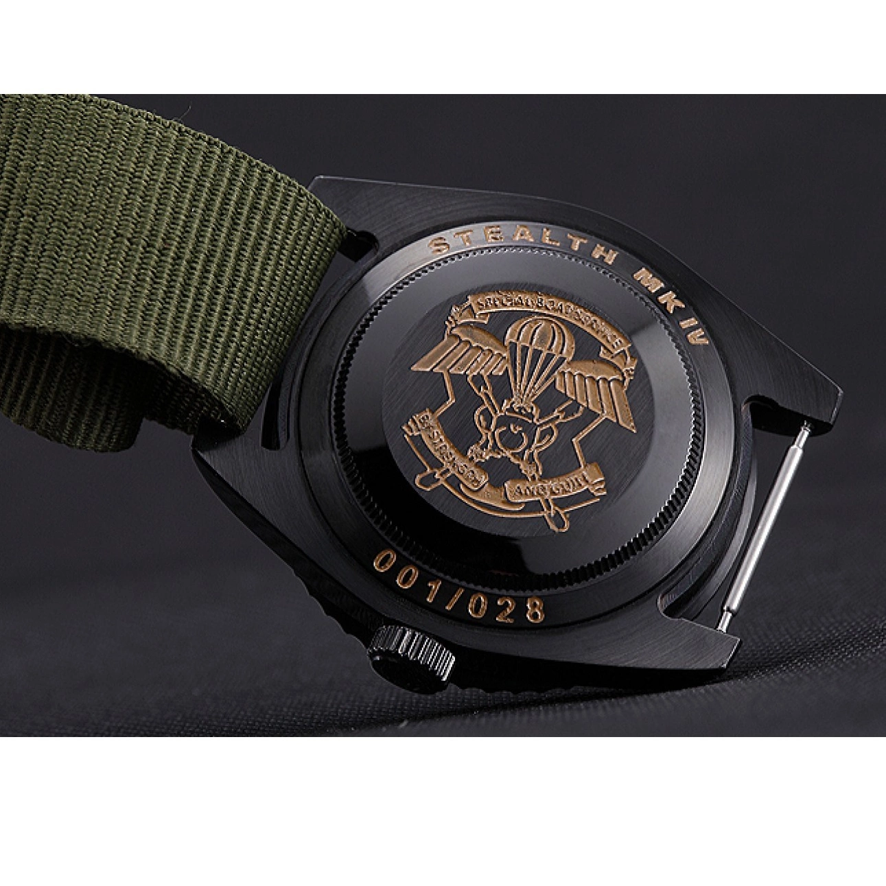 AAA replica watch Rolex 621995 Stealth Olive Submariner 0821